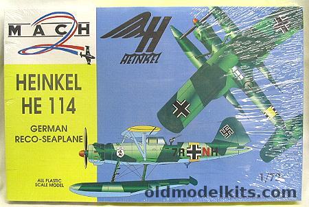 Mach 2 1/72 Heinkel He-114, GP022 plastic model kit